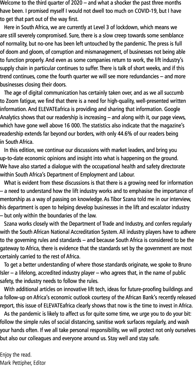 Welcome to the third quarter of 2020   and what a shocker the past three months have been  I promised myself I would    