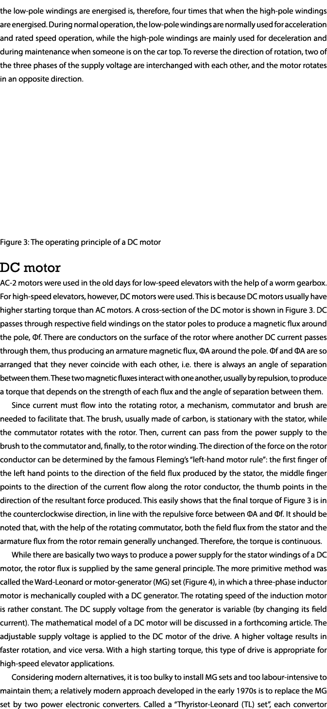 the low-pole windings are energised is, therefore, four times that when the high-pole windings are energised  During    