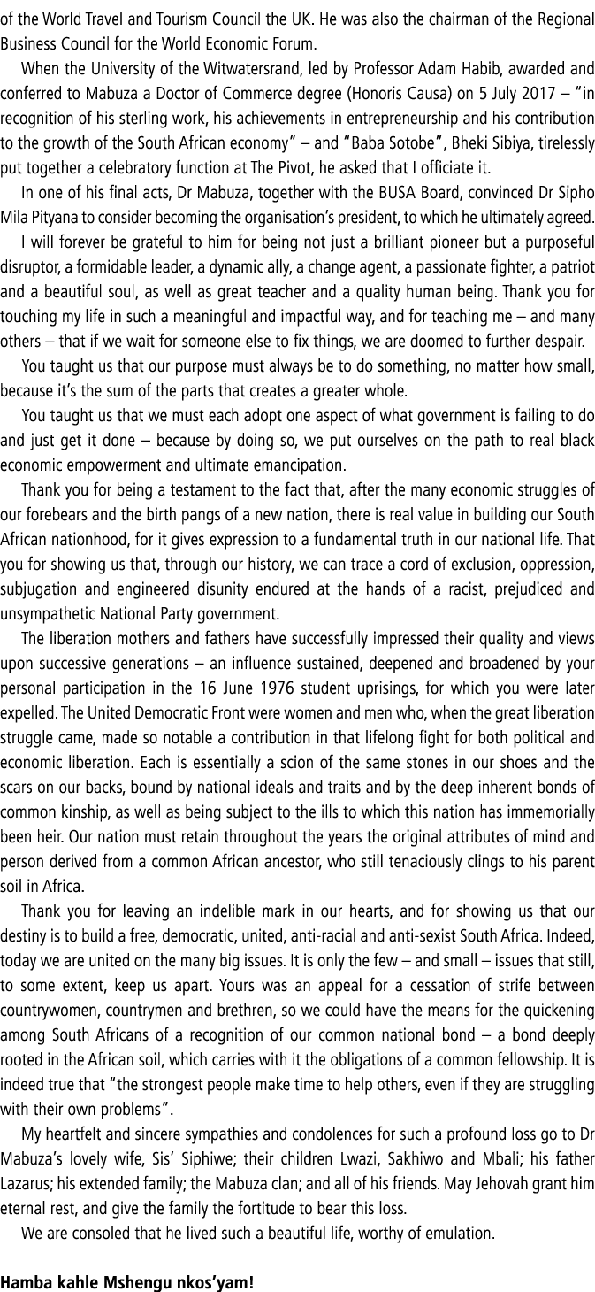 of the World Travel and Tourism Council the UK  He was also the chairman of the Regional Business Council for the Wor   