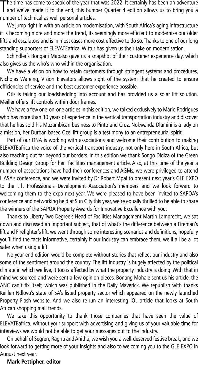 The time has come to speak of the year that was 2022. It certainly has been an adventure and we’ve made it to the end...