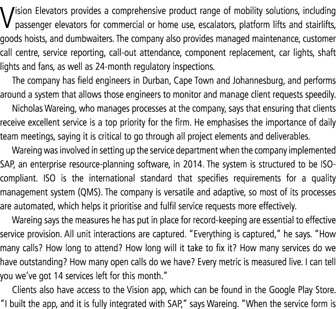 Vision Elevators provides a comprehensive product range of mobility solutions, including passenger elevators for comm...