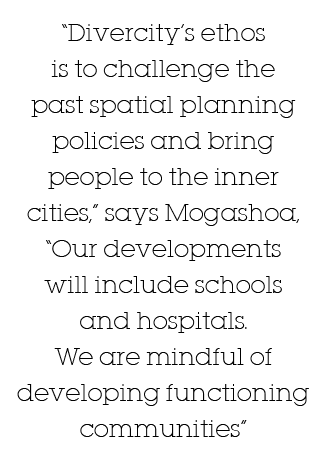  Divercity s ethos is to challenge the past spatial planning policies and bring people to the inner cities,  says Mog   