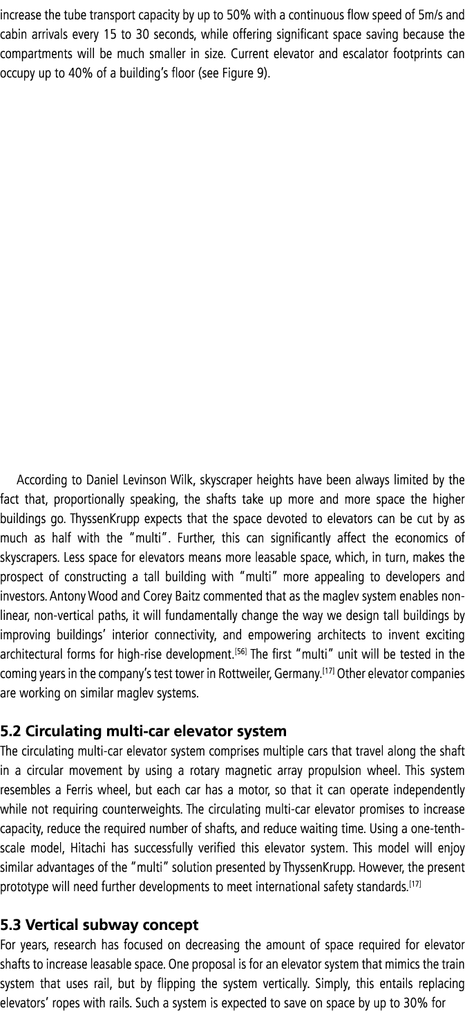 increase the tube transport capacity by up to 50% with a continuous flow speed of 5m/s and cabin arrivals every 15 to...
