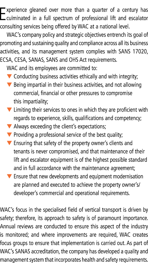 Experience gleaned over more than a quarter of a century has culminated in a full spectrum of professional lift and e   