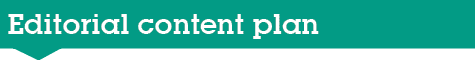 Editorial content pla