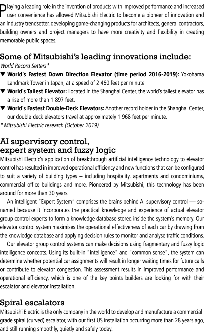 Playing a leading role in the invention of products with improved performance and increased user convenience has allo   