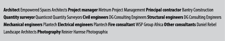 Architect Empowered Spaces Architects Project manager Metrum Project Management Principal contractor Bantry Construct...