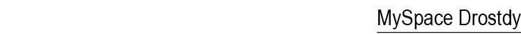 MySpace Drostdy