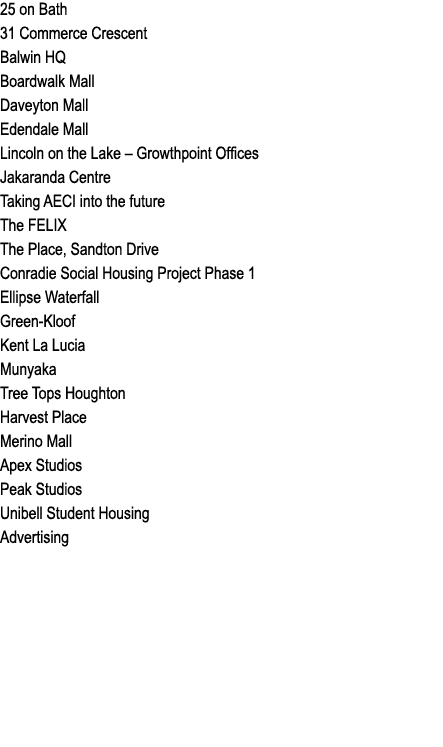 25 on Bath 31 Commerce Crescent Balwin HQ Boardwalk Mall Daveyton Mall Edendale Mall Lincoln on the Lake – Growthpoin...