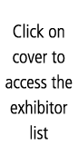 Click on cover to access the exhibitor list