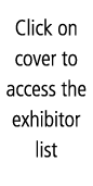 Click on cover to access the exhibitor list